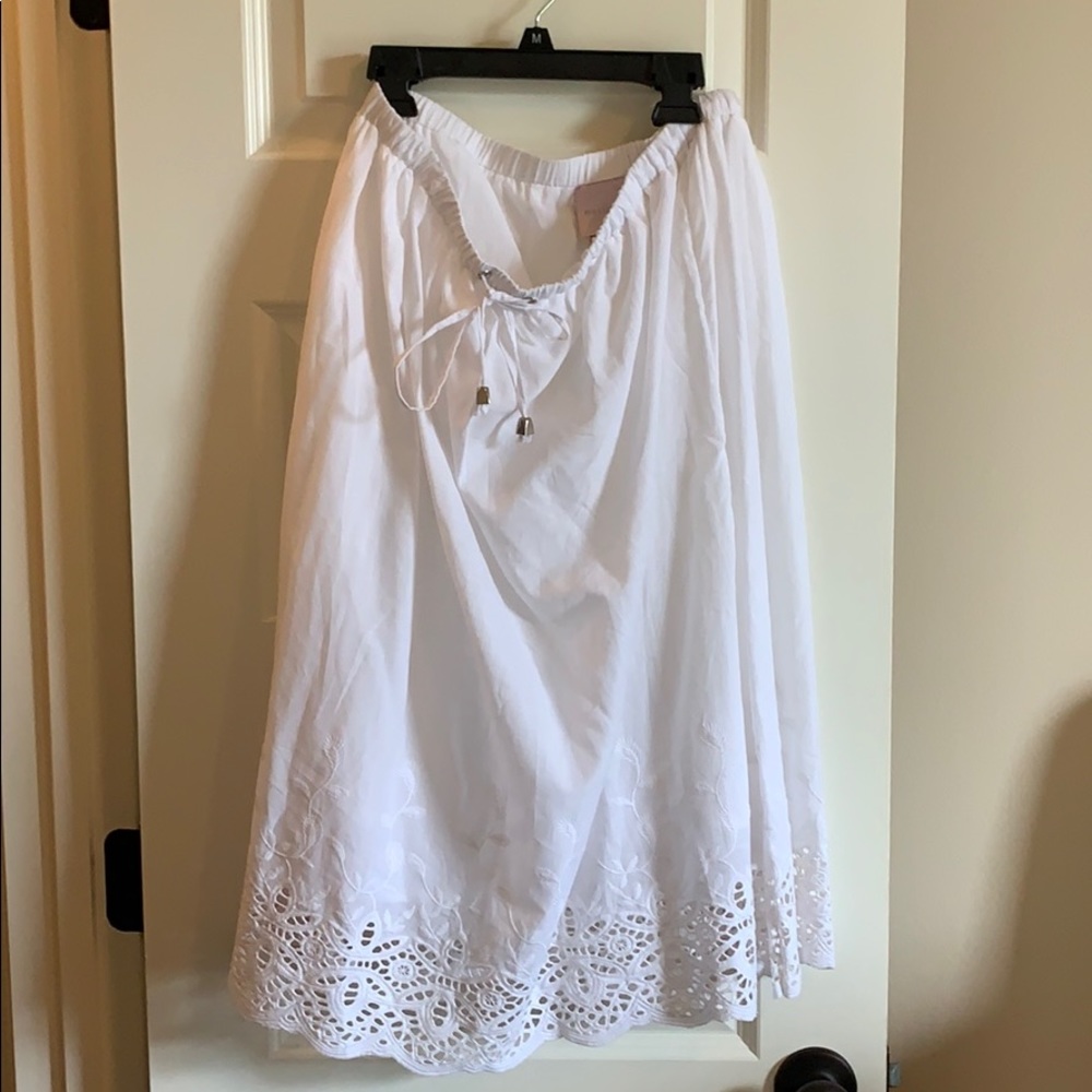 White Lace Skirt